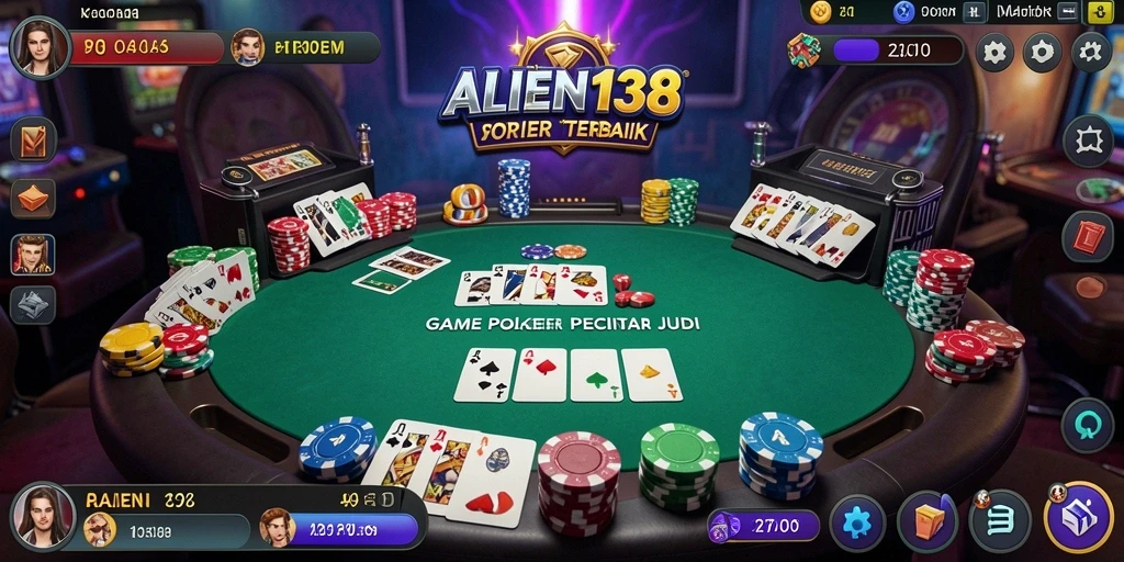 Gameplay menarik ALIEN138 dalam sesi Poker yang mendebarkan.