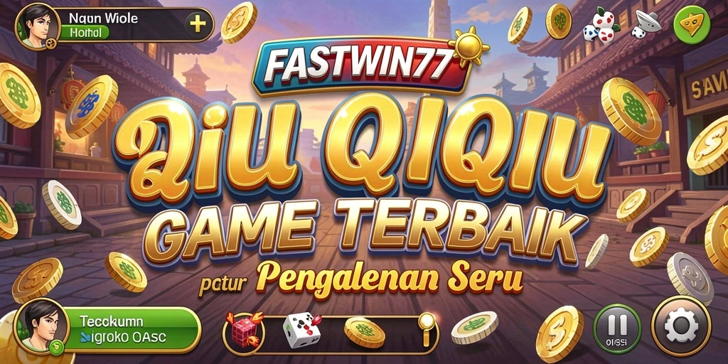 Tampilan gameplay seru dalam game QiuQiu.