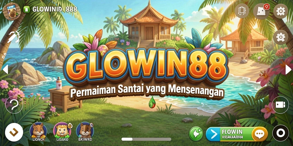 Screenshot GLOWIN88 menunjukkan gameplay santai dan menyenangkan.