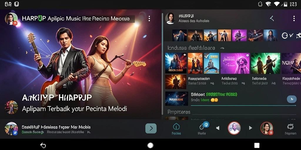 Tampilan menarik dari gameplay HARAPJP yang penuh dengan melodi.
