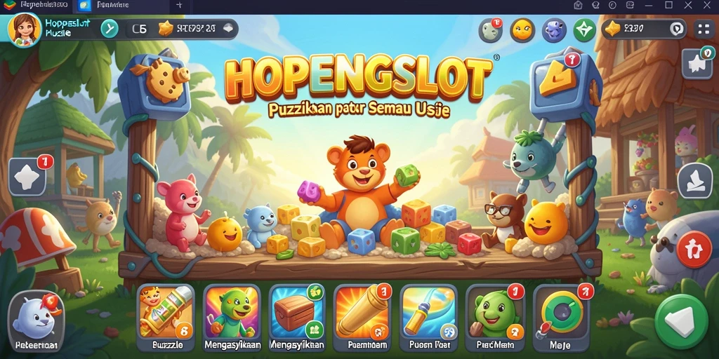 Tampilan gameplay HOPENGSLOT yang seru dan menantang.