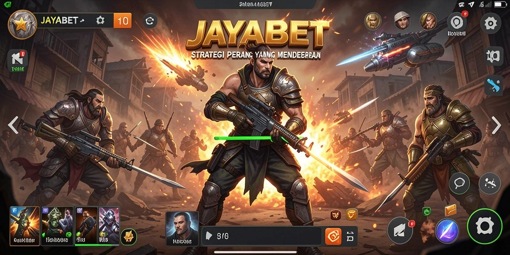Tampilan gameplay JAYABET yang mendebarkan dengan berbagai taktik dan strategi.
