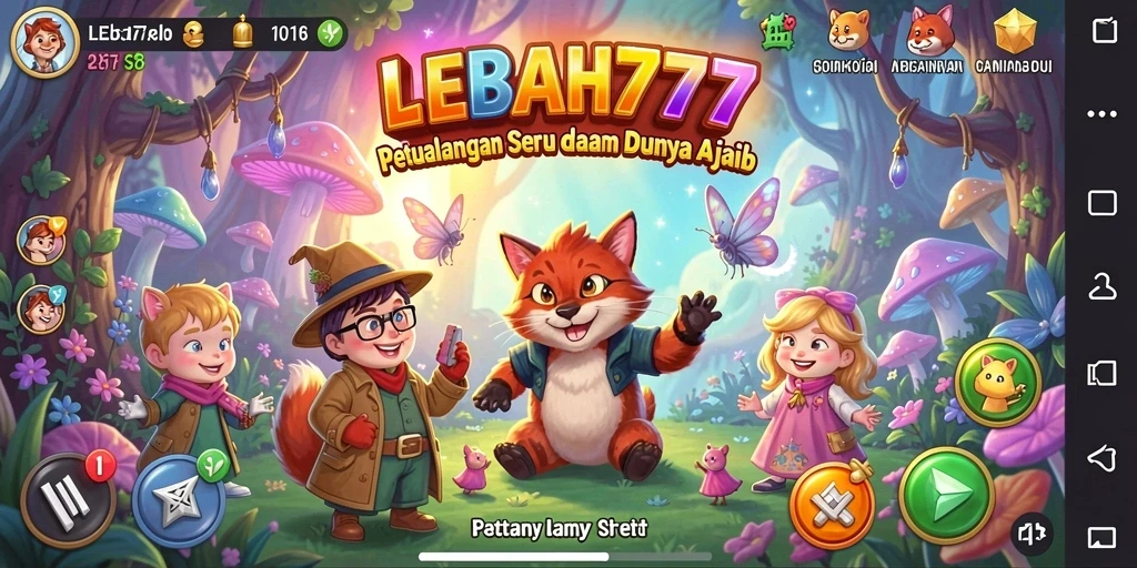 Tampilan gameplay LEBAH777 yang penuh aksi dan petualangan.