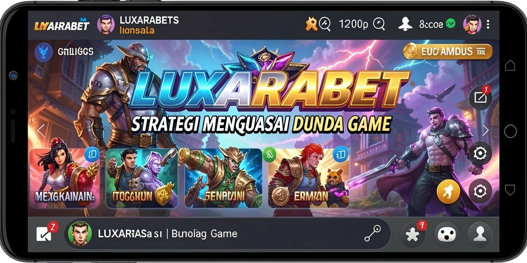 Tampilan gameplay menarik dari LUXARABET yang penuh strategi.