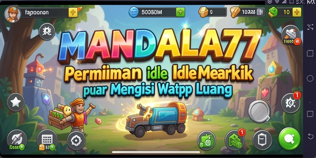 Tampilan gameplay MANDALA77 yang penuh warna dan menarik.