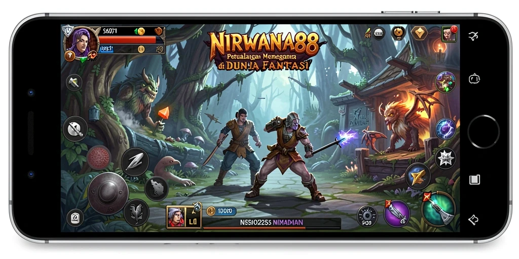 Tampilan gameplay yang menakjubkan dalam petualangan NIRWANA88.